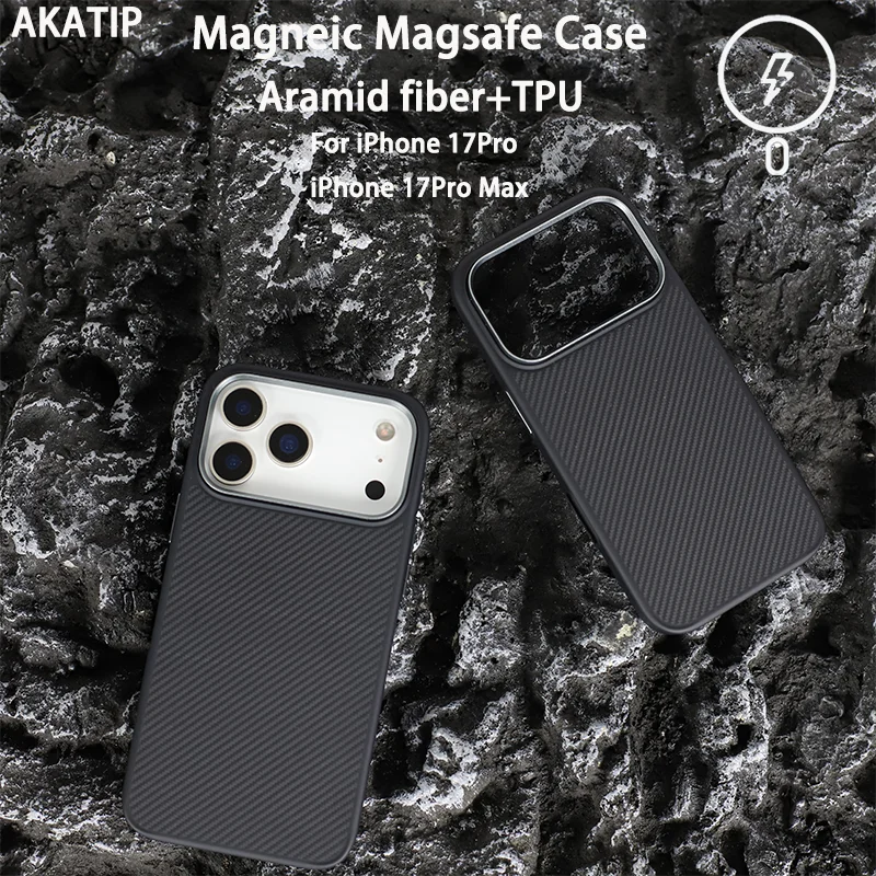 iPhone 17 Pro Max Aramid Fiber Case – Slim Kevlar Armor Tidesmit Tidesmit