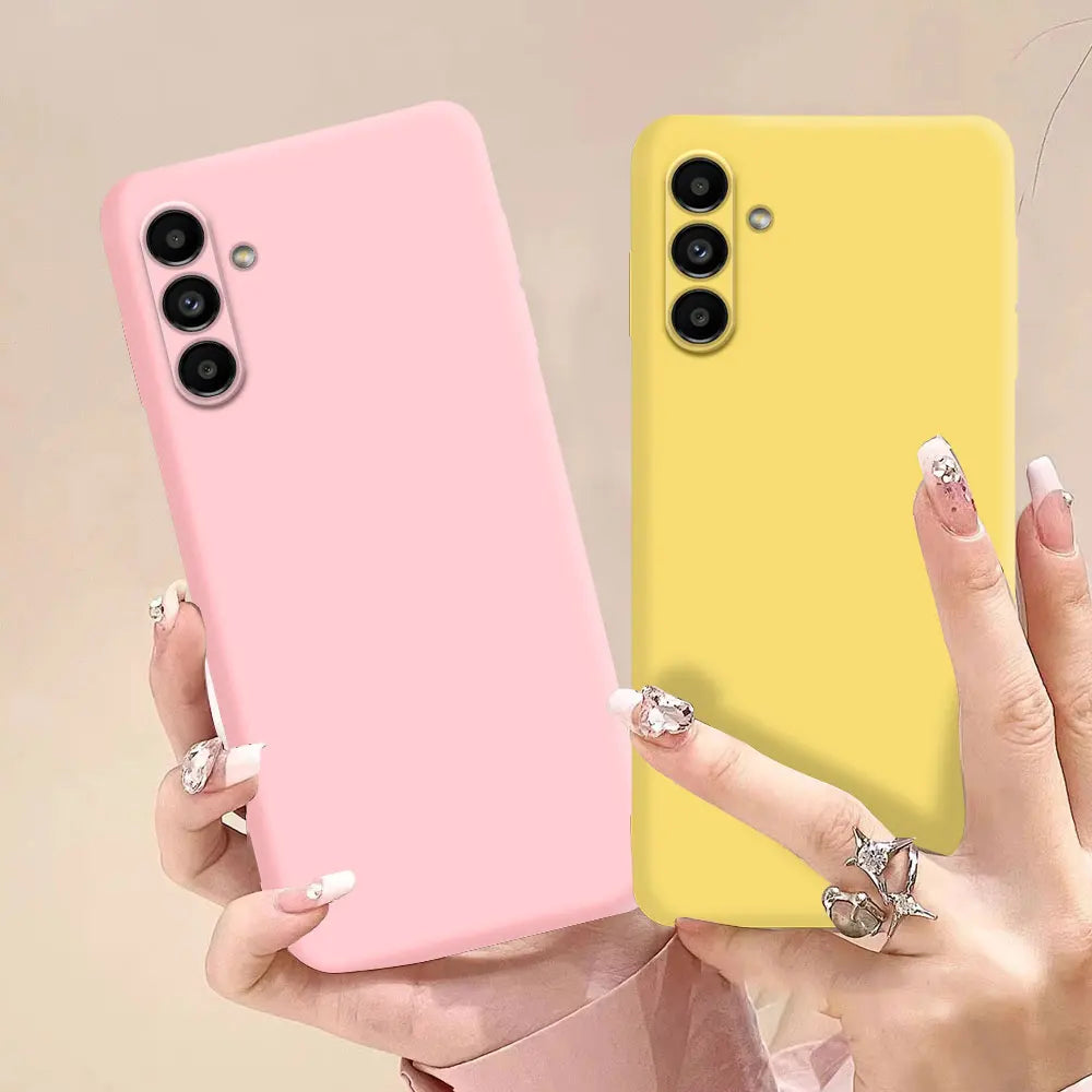 Samsung Galaxy A55 Silicone Case - Slim Shock-Absorbing Cover Tidesmit