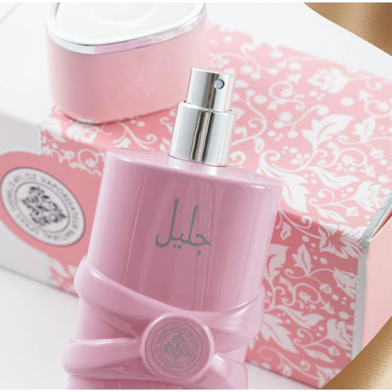 Tidesmit Arabic unisex eau de parfum spray with spicy oriental gourmand notes of flowers, fruits, and musk.