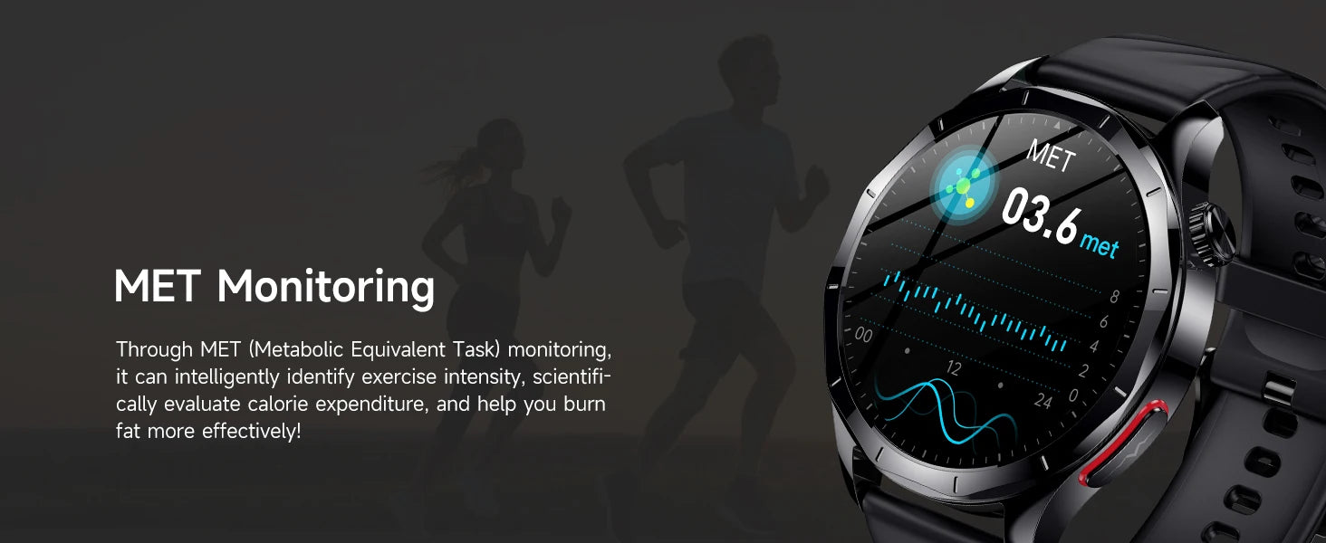 Marsyu AI-GPT Nursing Grade Health Smart Watch Body Fat Uric Acid ECG+PPG Body Fat BP HD Call Sports Smart Watch For Men Women