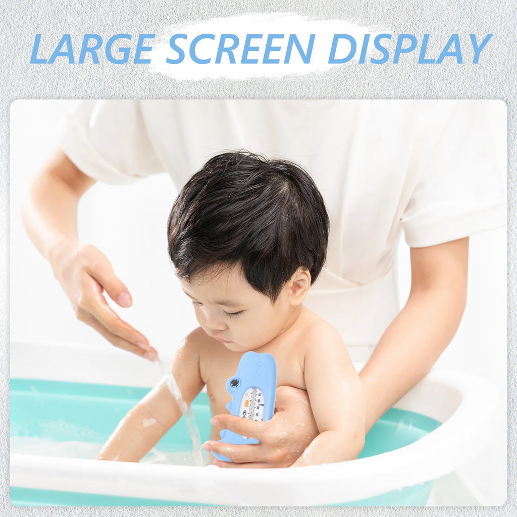 Baby Bath Thermometer Large Screen Cartoon Water Temperature for Tub Infant Bath Safety Room Temperature Measurement Tool