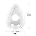 Airfit F20 Silicone Replacement Cushions CPAP Mask Cushion Compatible with Original F20 FrameFull Face Mask Cover Mouth and Nose