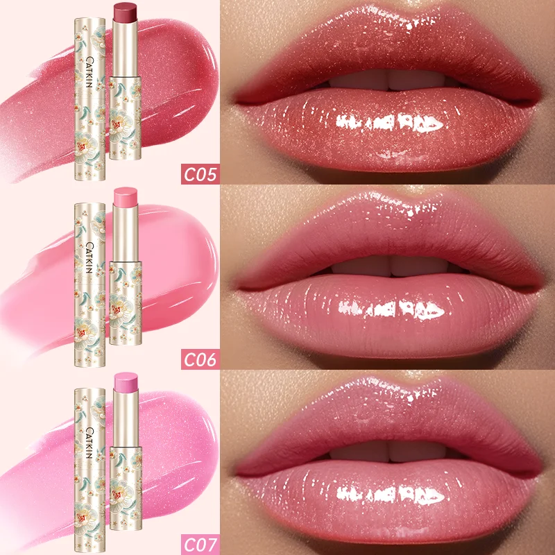 Moisturizing Tinted Lip Balm - Hydrating Lip Care with 6 Vibrant Shades Lip Care C05 C06 C07 Tidesmit