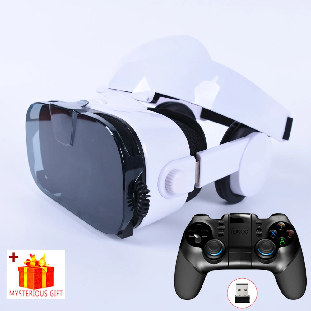 Tidesmit VR Headset for Smartphones with Spatial Audio and Remote Control With Remote C Tidesmit