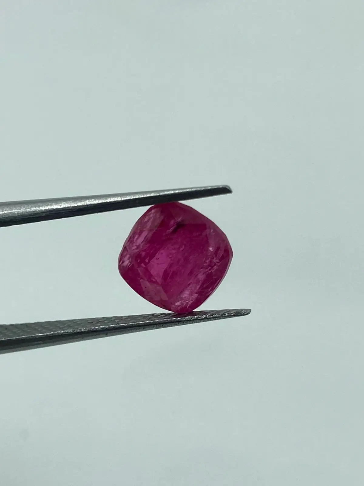 Natural Rare Premium Quality Spinel Gemstone Cushion Cut Pinkish Red 7mm 2.10cts 100% Natural & Genuine Stone