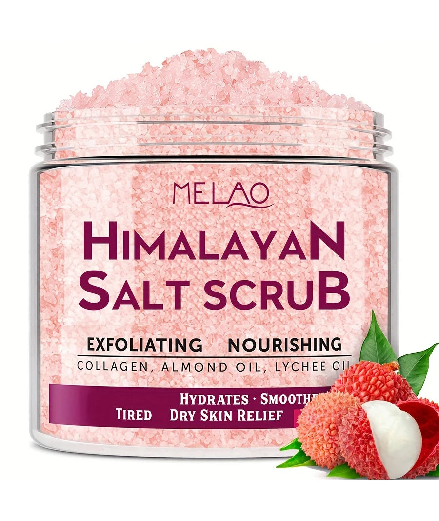 Himalayan Salt Body Scrub with Collagen – Natural Exfoliator by Tidesmit Scrubs Treatments Tidesmit