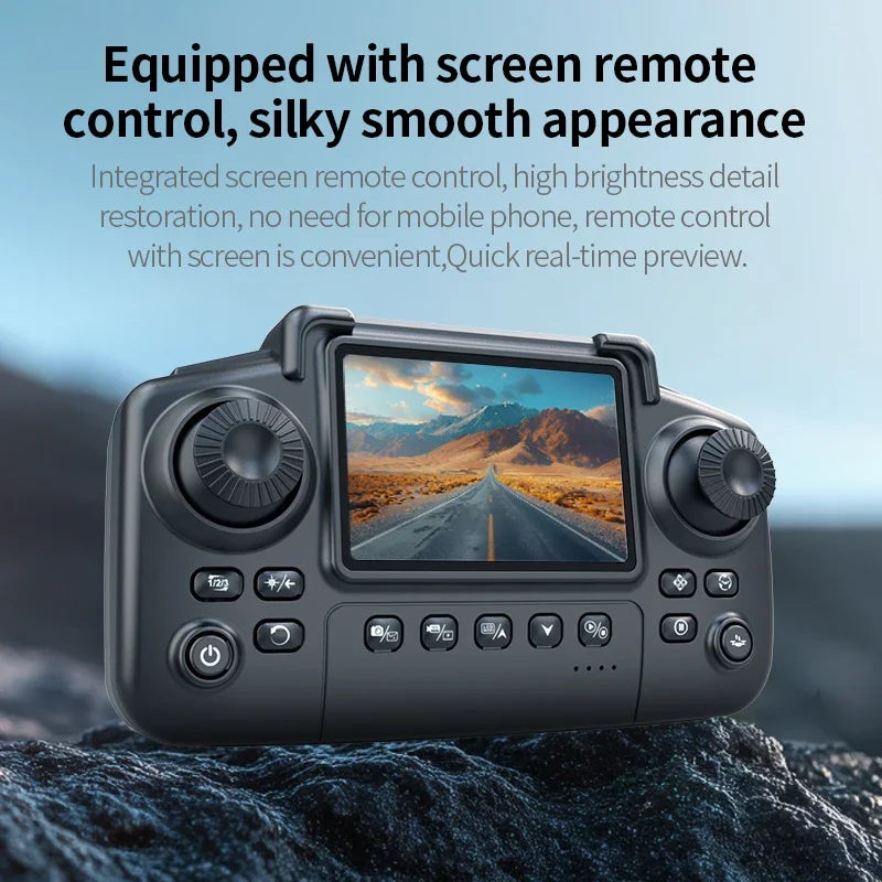 Mini Foldable Camera Drone with 4K Video - Compact Beginner Quadcopter Tidesmit