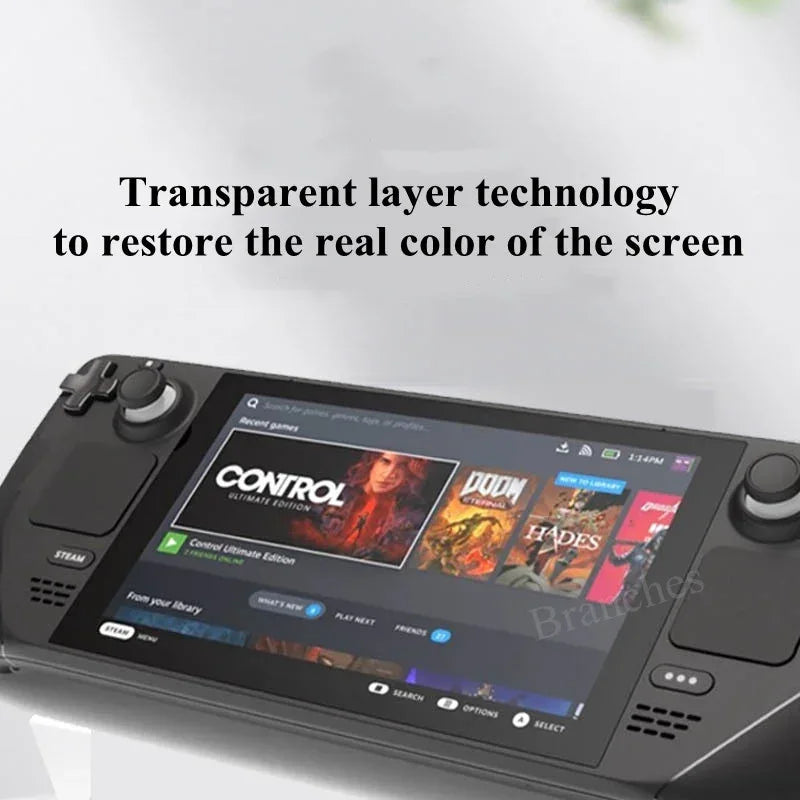 1-3 Pcs Tempered Glass For Steam Deck OLED Anti-scratch Screen Protector HD Protective Film For Steam Deck Accessories Tidesmit