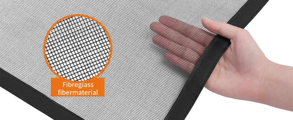 Black Fibreglass Magnetic Door Screen CustomSize Mosquito Net Curtain Fly Insect Automatic Closing Invisible Mesh For Home Decor