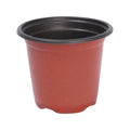 Plastic Plant Nursery Pots With Drainage Holes Durable Simple Seedling Containers For Garden Balcony And Office Decor 50/100pcs