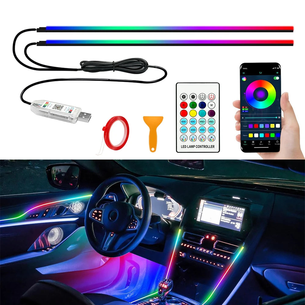 Tidesmit LED Ring Light for Content Creation, Adjustable Color & Tripod Tidesmit