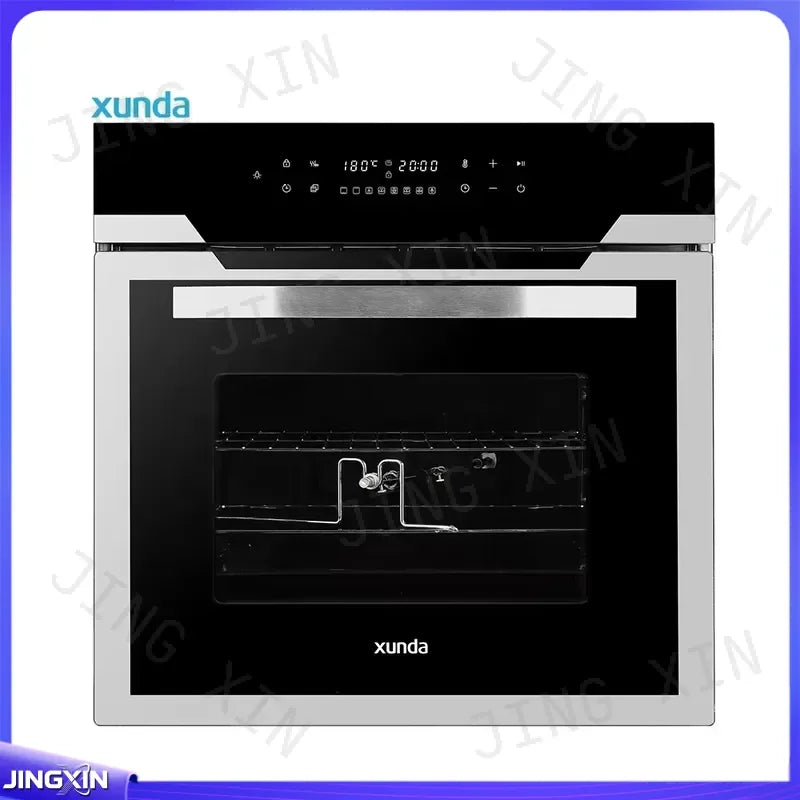 Custom for Air Fryer Oven 220V Built-in Electric Wall Oven Touchscreen Large Capacity Home Baking Appliance Kitchen Cooker