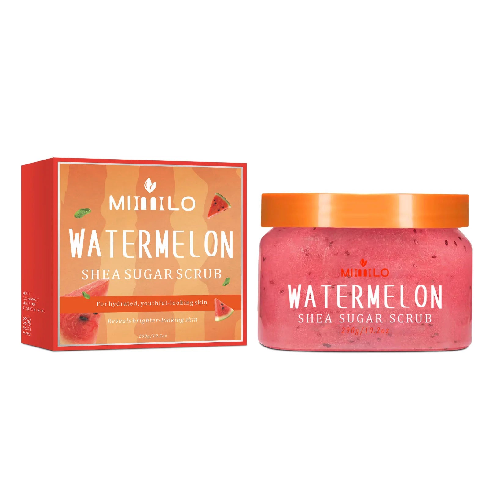 Shea Sugar Scrub Exfoliator for Smooth Skin | Tidesmit 290g Scrubs Treatments WATERMELON 290g Tidesmit