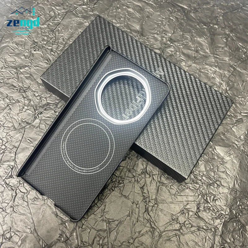 Honor Magic V5 Aramid Fiber Magnetic Case - Slim Shock-Absorbing Cover Tidesmit