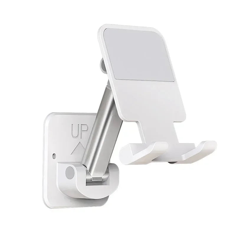 Wall Sticker Mount Tablet Stand Stretchable Arm Cell Phone Wall Holder Adjustable Wall Stand for IPad IPhone 4-12inch Universal