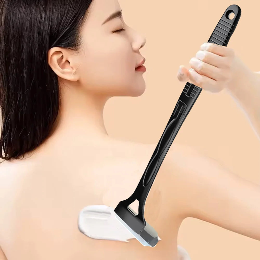 Back Lotion Applicator for Tanning and Sunscreen - Foldable Blue/Black Massage Chairs Tidesmit