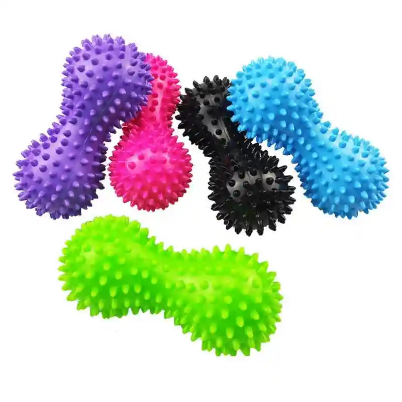 Spiky Massage Ball for Deep Tissue Muscle Relief - Durable PVC - Tidesmit Back Massage Instrument Tidesmit