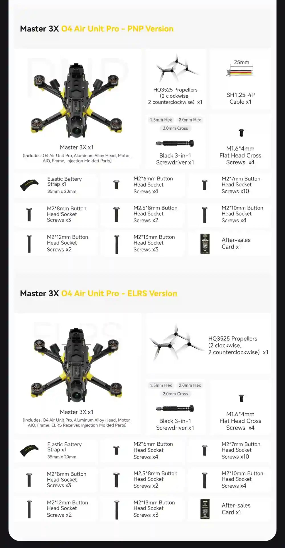 SpeedyBee Master 3X FPV Drone O4 Pro Digital Freestyle Quad Tidesmit