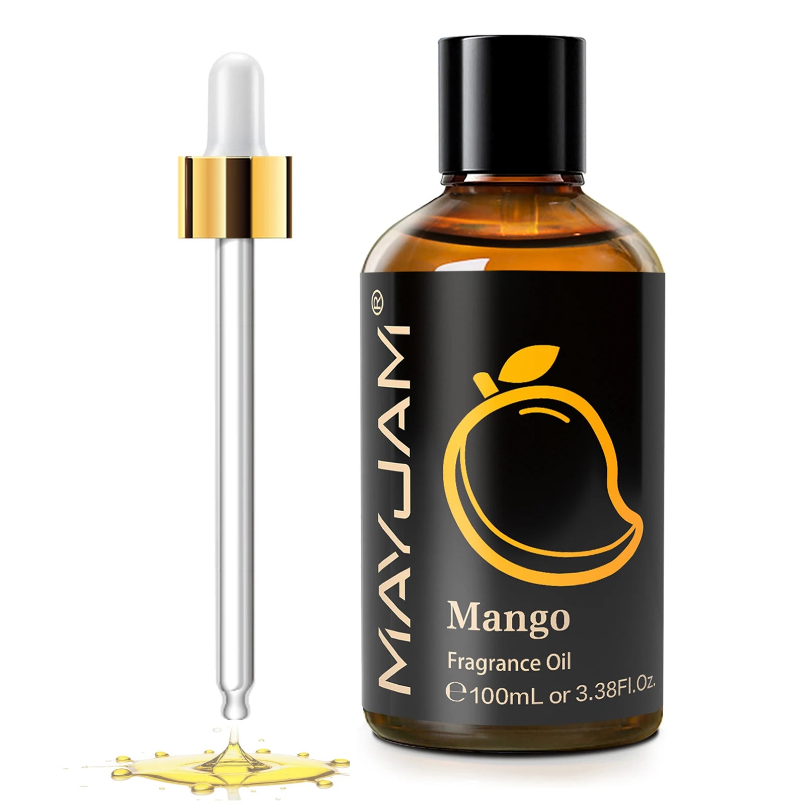 MAYJAM 100ML Fruit Fragrance Oil for Diffuser Candle Soap Making Coconut Strawberry Watermelon Blueberry Essential Oils