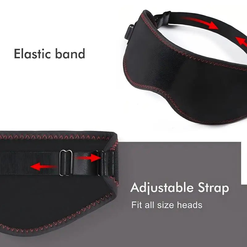Heated Eye Mask for Dry Eyes | 3-Level Heat Therapy & Massage - Tidesmit Massage Cushion Tidesmit