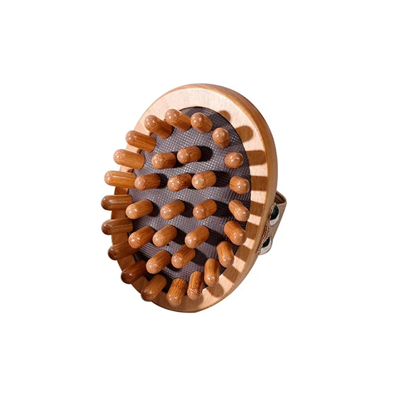 Anti Cellulite Body Brush - Wooden Spa Massager for Firming Skin Body Shaping Massage Equipment Tidesmit