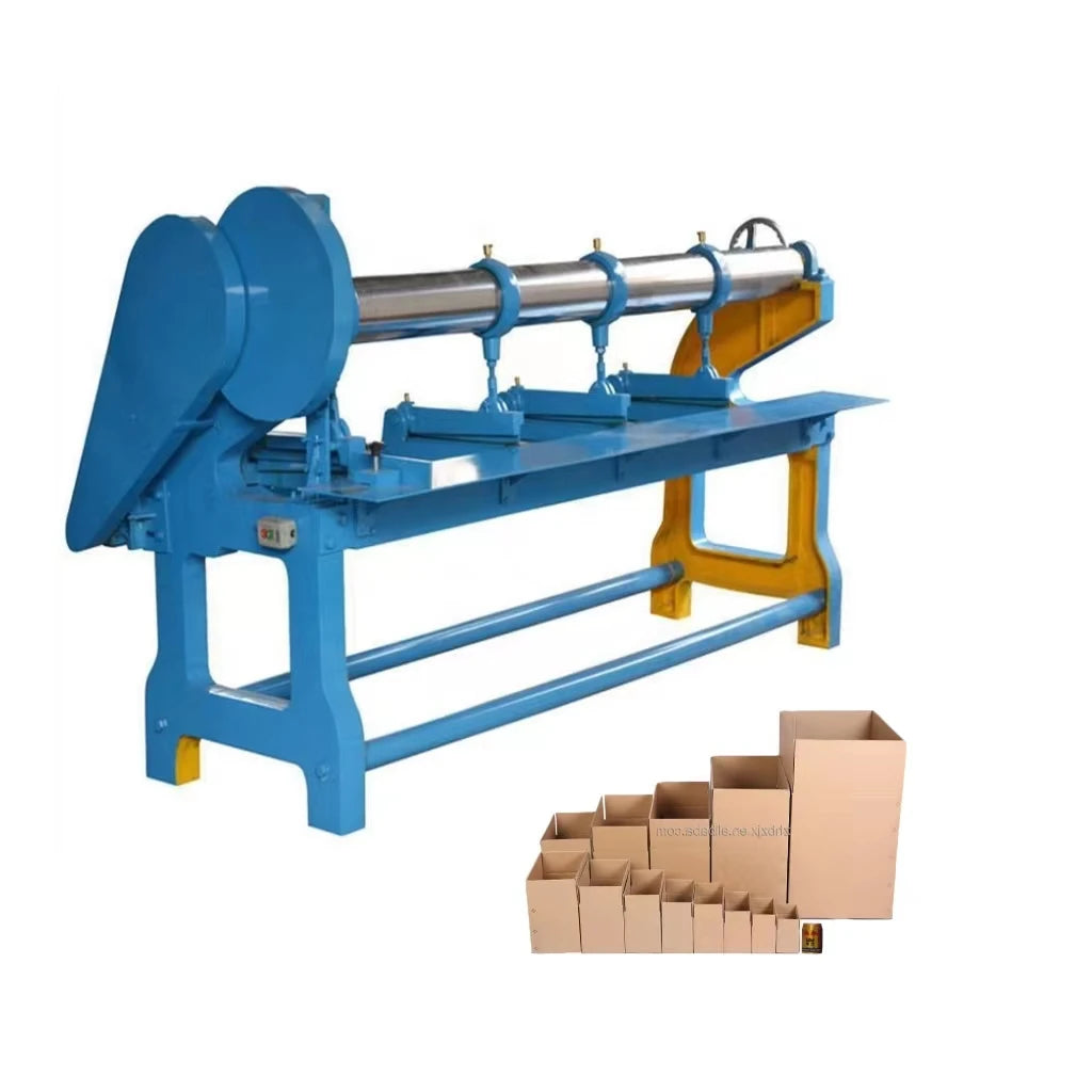 ZH-QJ Manual Eccentric Slotter Machine to Four Link Rotary Slotting the Corrugated Carton Machines