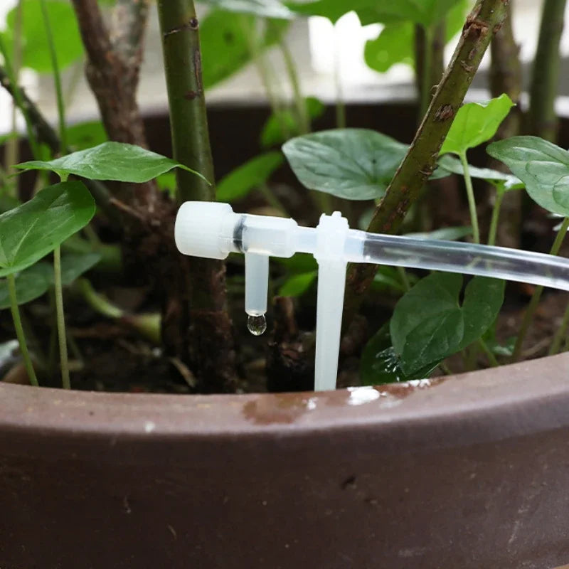 1pc Lazy Man Automatic Watering Set Adjustable Drip Balcony Garden Potted Plants Watering System Quantitative Drip Irrigator