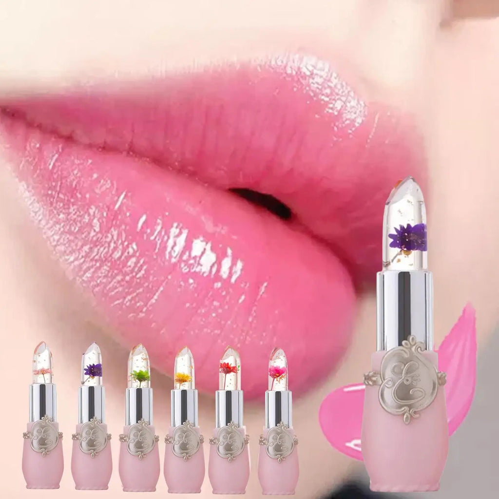 Moisturizing Flower Lip Gloss - Cruelty-Free Jelly Tint by Tidesmit Lip Care Tidesmit