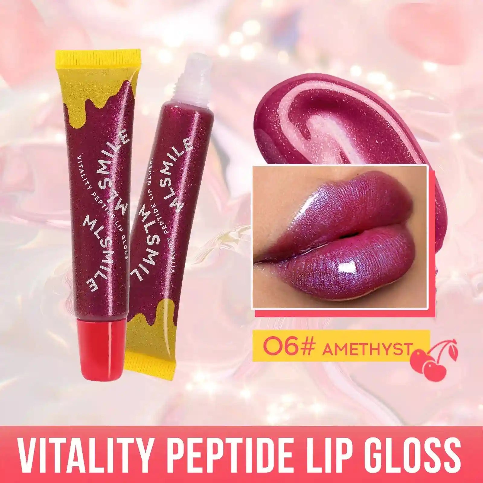 Plumping Lip Gloss Tint - Moisturizing Lip Care by Tidesmit Lip Care 06 Tidesmit