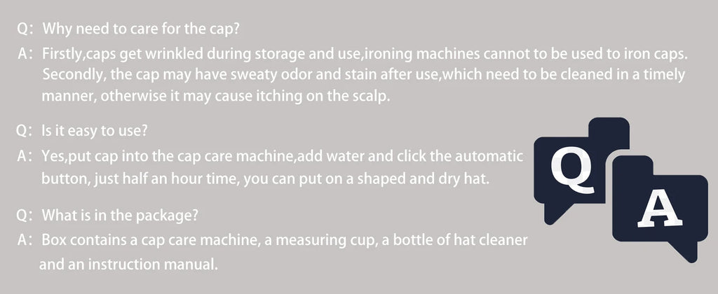 Tidesmit automatic cap care machine featuring side steam and thermal settings for restoring hat shape