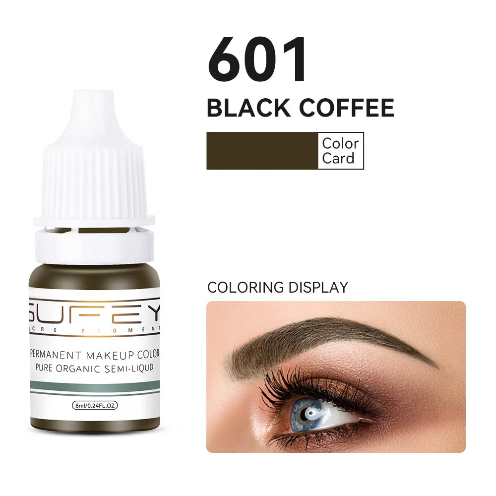 Microblading Pigment 8ml - Professional Permanent Makeup Brow Ink Permanent Makeup Machines Tidesmit