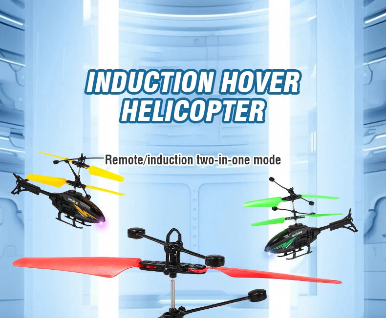 RC Helicopter Drone with Gesture Control - Durable Smart Toy for Beginners Tidesmit