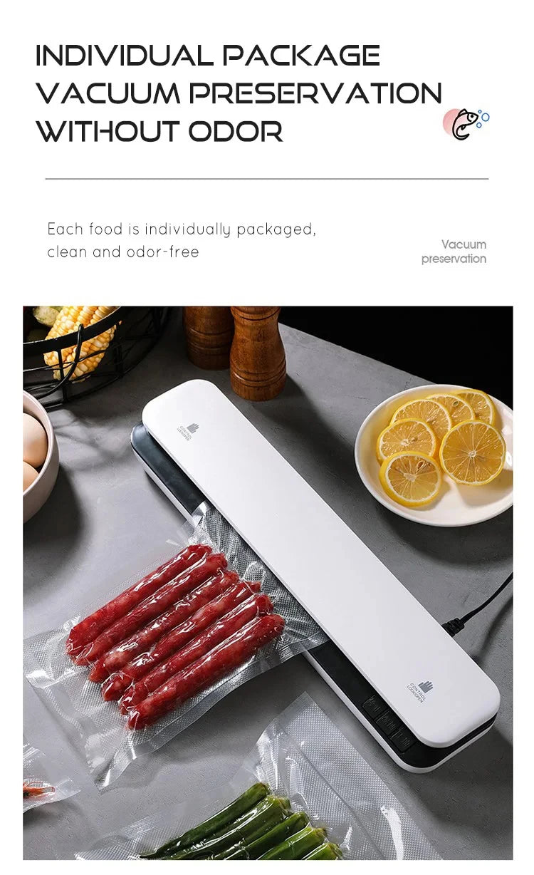 30cm Sealing Vacuum Sealing Machine Universal Dry/Moist/Oily/Powder Food Preservation Sealer for Kitchen Use