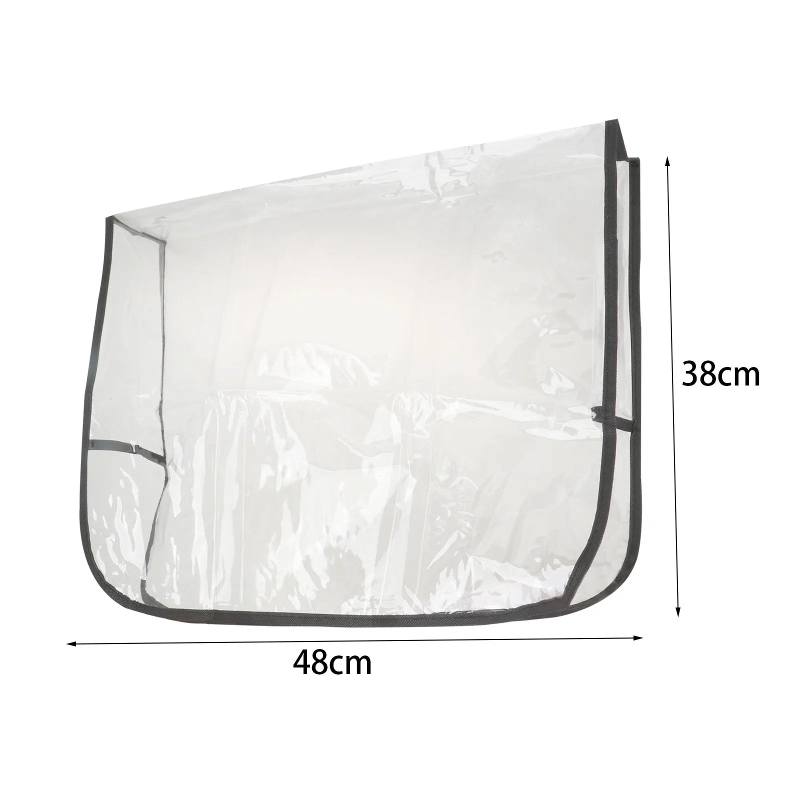 Waterproof Barber Chair Back Cover - Protective Salon Styling Shield Massage Chairs Black Square S Tidesmit