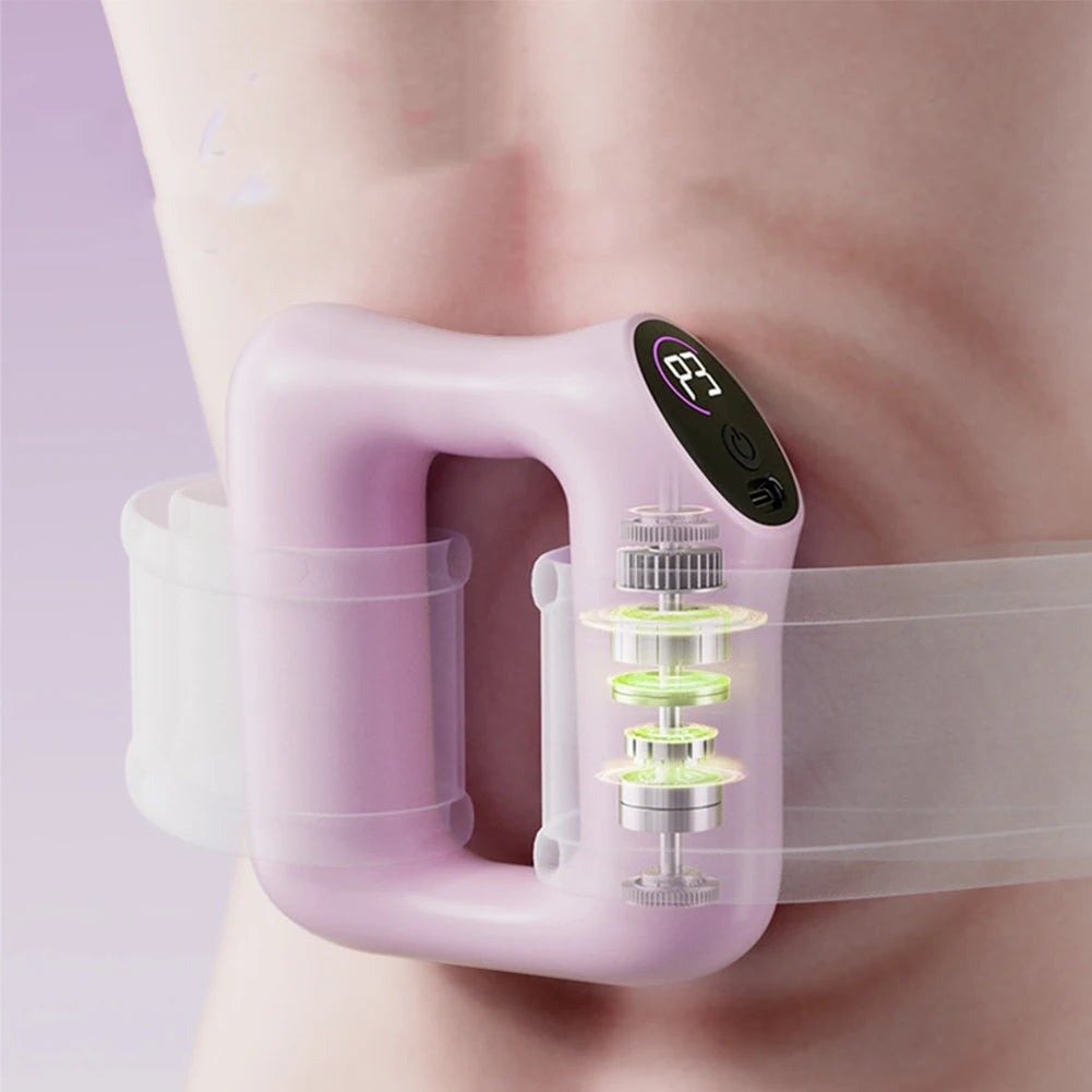 Electric Massager Ring - 5 Intensity Modes Purple | Tidesmit Body Shaping Massage Equipment Tidesmit