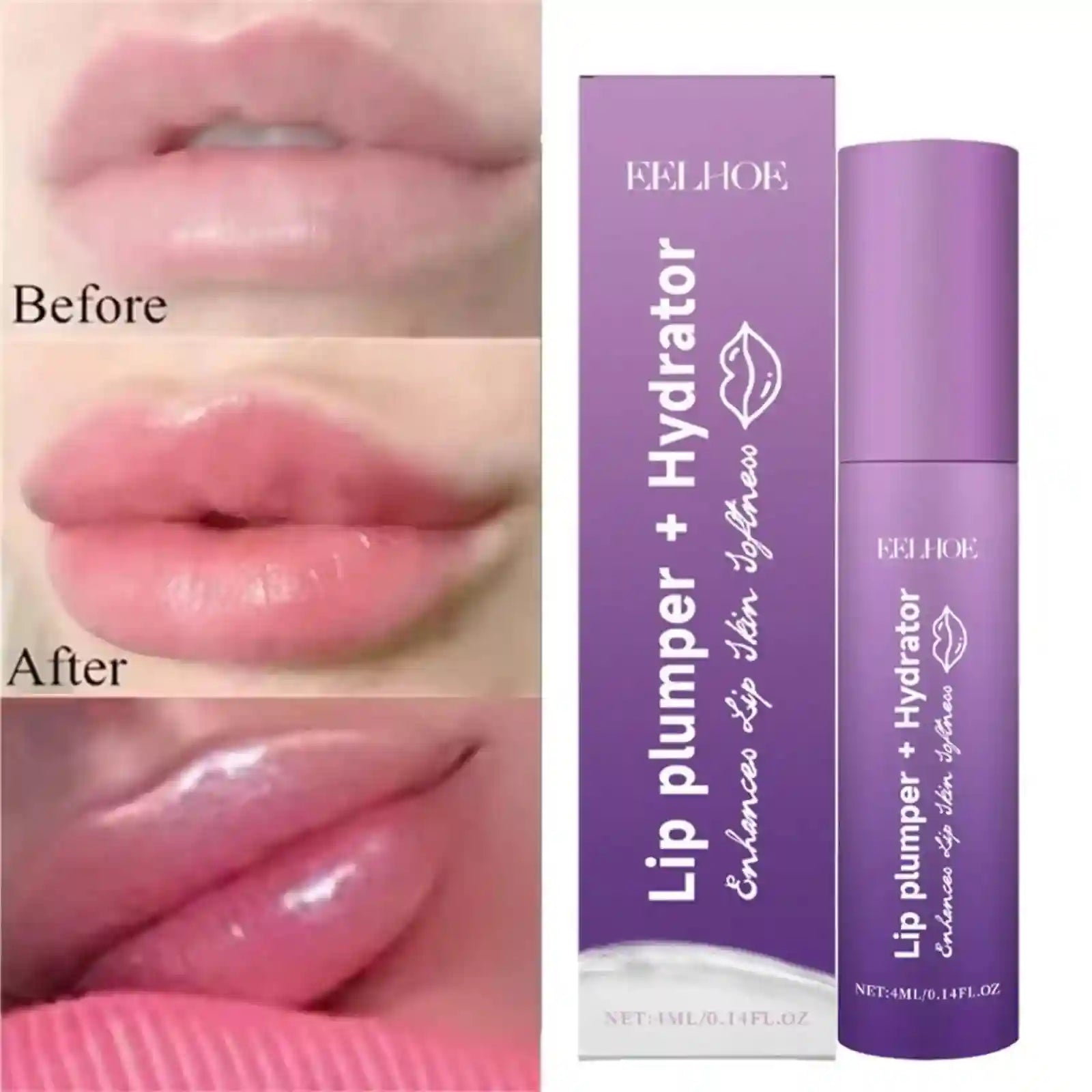 Lip Plumper Oil Serum for Voluminous Hydration - Tidesmit Lip Care Lip Care Tidesmit