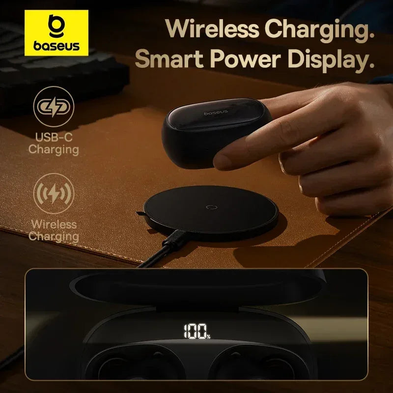 Tidesmit Wireless Noise Canceling Earbuds 48dB ANC MA10 Series Tidesmit