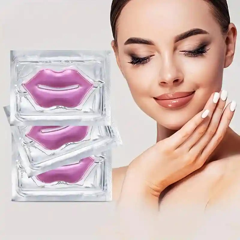 Collagen Lip Masks - 6pc Hydrating Gel Treatment for Soft Plump Lips Lip Care Tidesmit