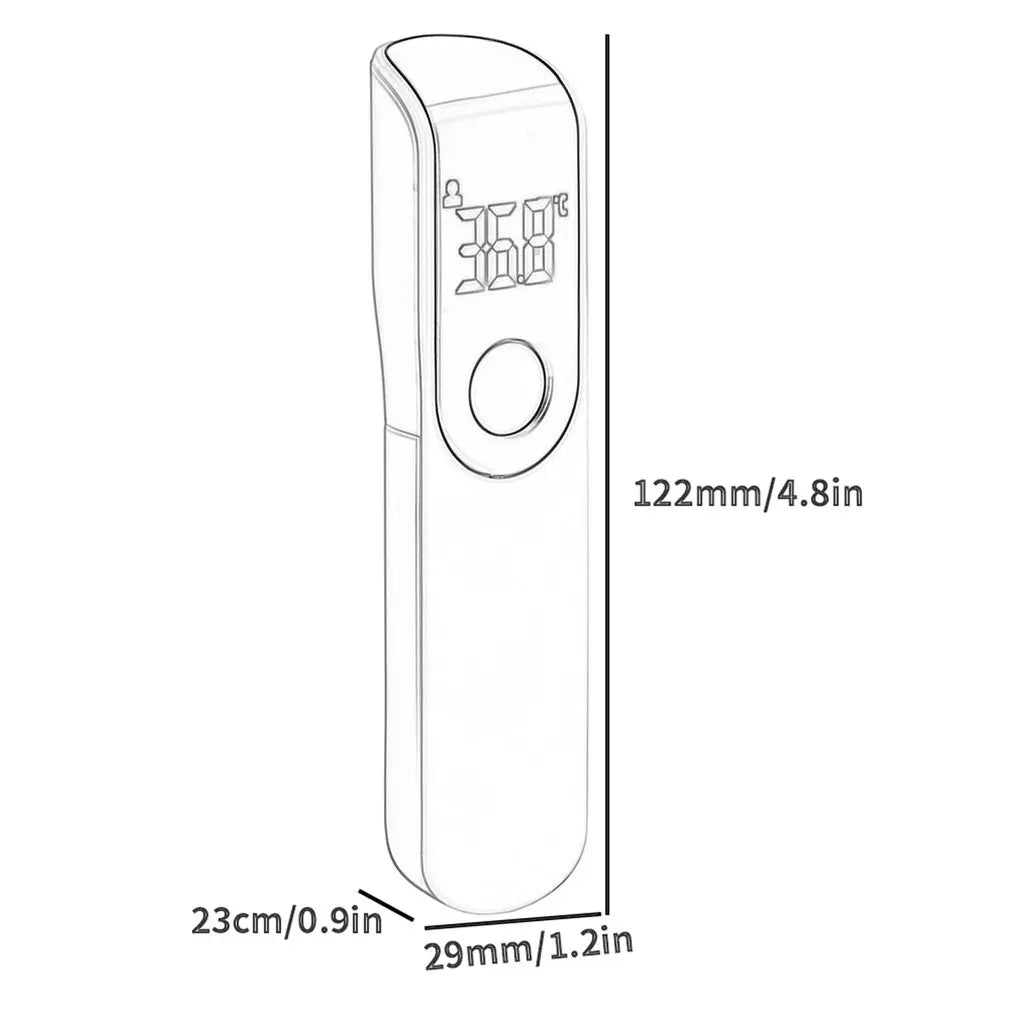 Digital Infrared Thermometer Forehead Body Non-Contact Fever Thermometers Or Medical Portable Finger Pulse Oximeter Blood Oxygen