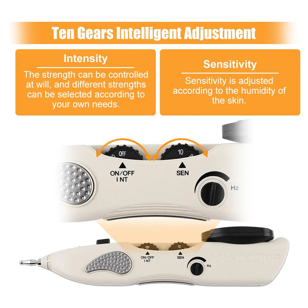 Acupuncture Pen Electronic Muscle Stimulator for Home Relaxation Therapy Relaxation Treatment Tidesmit
