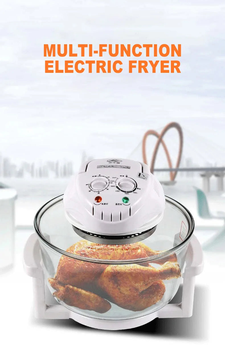 Household Air Fryer Smokeless Convection Electric Frying Machine Intelligent Electric Fryer Fritadeira El��trica