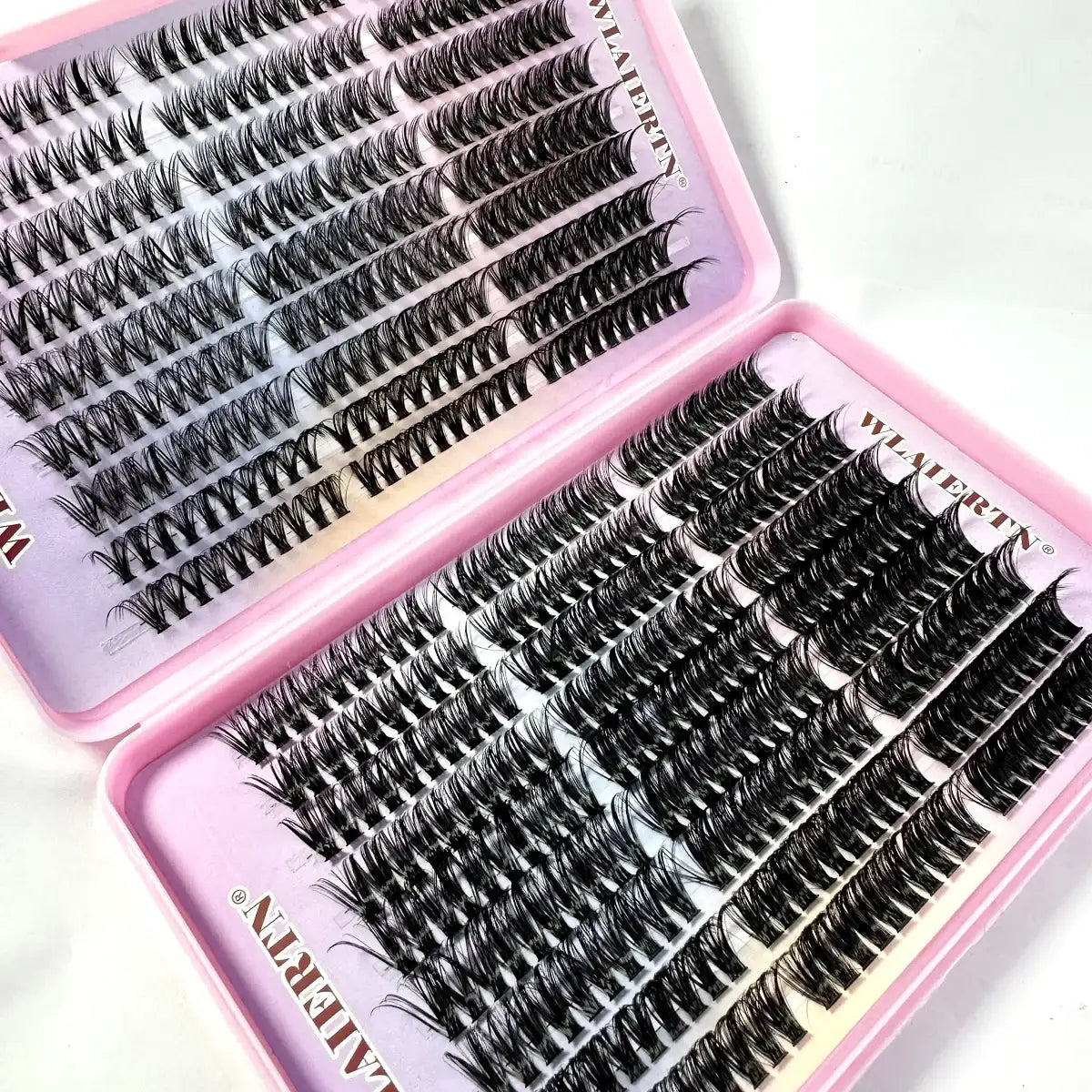 Faux Mink Eyelashes 540Cluster C Curled 9-16mm Mixed Natural Eyelash Extension 3D Russian Strip Personal Eyelash Makeup Tool False Eyelashes Tidesmit