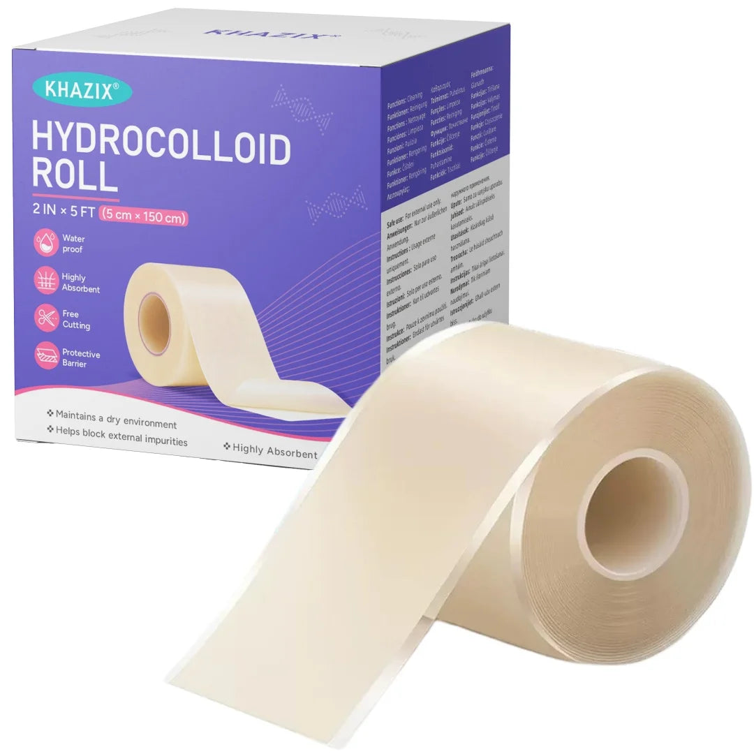 1 roll Water-based acne removal patch roll - Transparent acne covering patch, DIY cut to size, imperfection patch, waterproof fa