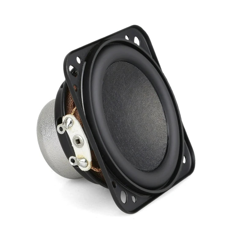 SOTAMIA 2pcs 2 Inch 50mm Full Range Speaker 4 Ohm 10W Dual Magnetic 18-core Rubber Side Long-stroke Home Smart Voice Speaker