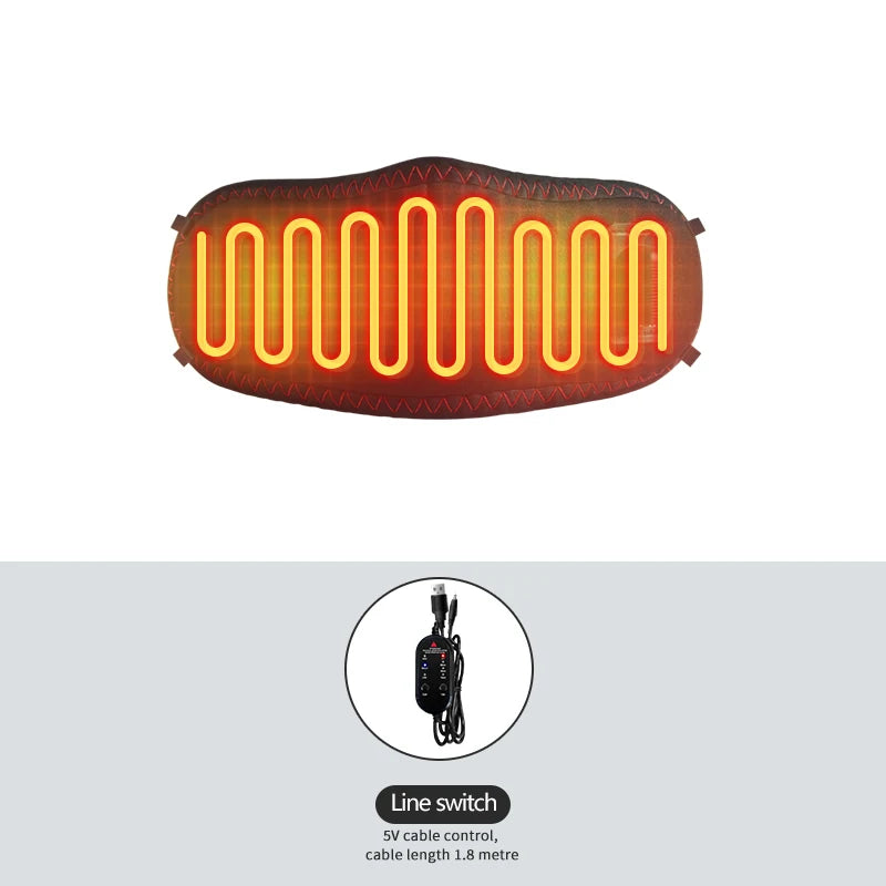 Electric Heating Nose Warmer | 3 Heat Levels for Muscle Relief Massage Cushion XF-02-5V-Heating Tidesmit