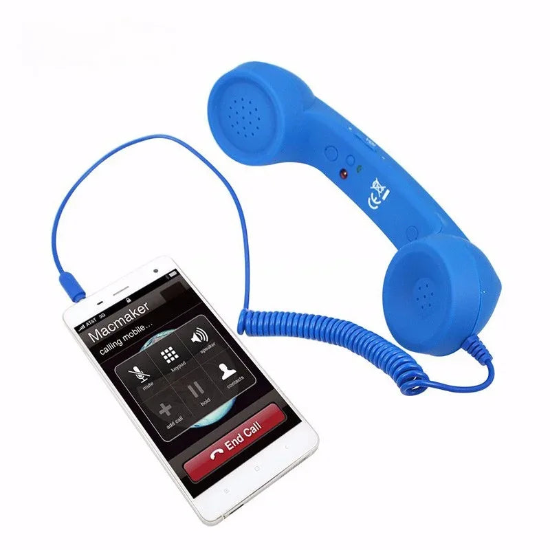 Retro Telephone Handset 3.5mm Mic for Mobile Devices | Tidesmit Tidesmit
