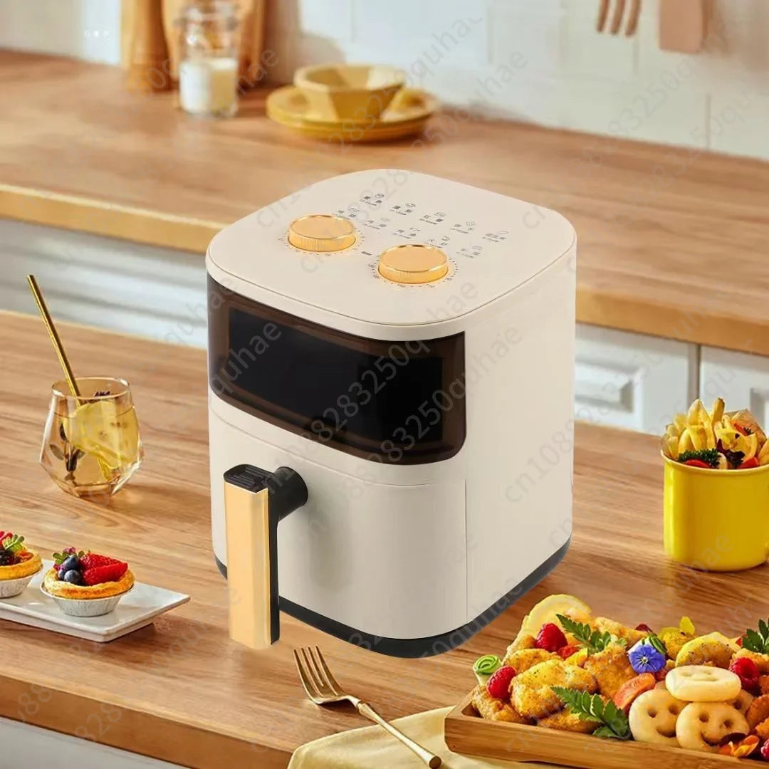 Air Fryer Multifunctional Household Large Capacity Electric Oven Automatic Smart Fry Machine