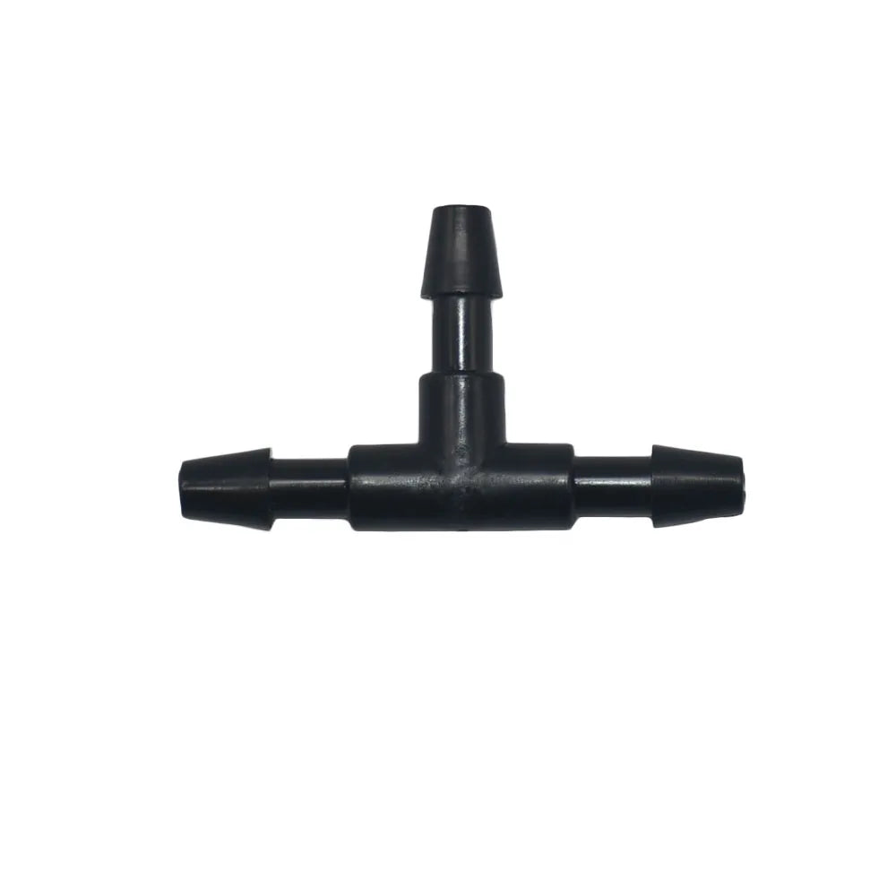 Irrigation Dripper Sprinkler Connector 1/8" 1/4" Hose Barb Tee Elbow Water Pipe Repair  Fitting Garden 3/5 4/7mm Tube Coupler
