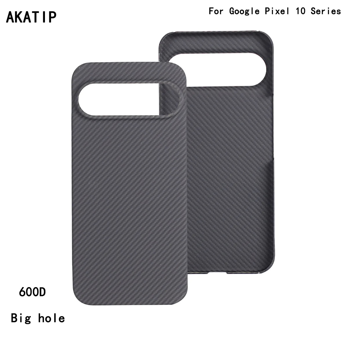 Google Pixel 10 Pro XL Carbon Fiber Case | Ultra-Thin Protection 600D Big hole Tidesmit