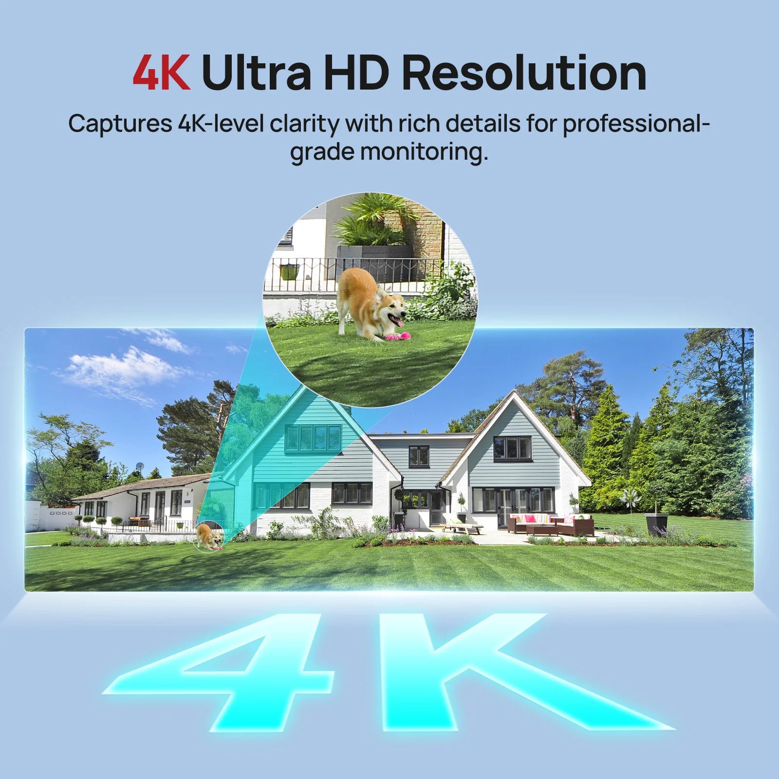 VIKYLIN 5/8MP Full Color IP Camera Outdoor POE Onvif Wide Angle 2.8mm AI Humanoid Detection Home CCTV Surveillance Camera IP67